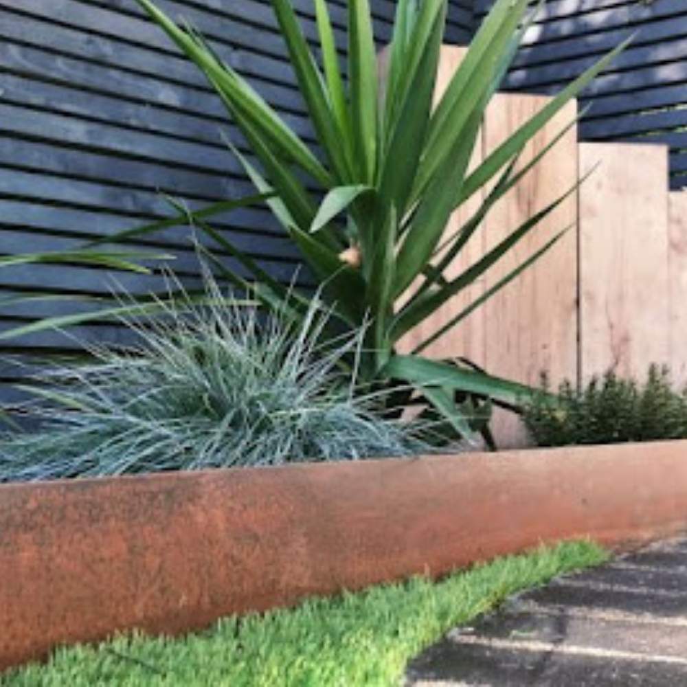 Corten Steel Garden Edge 100 mm (per metre): image 3