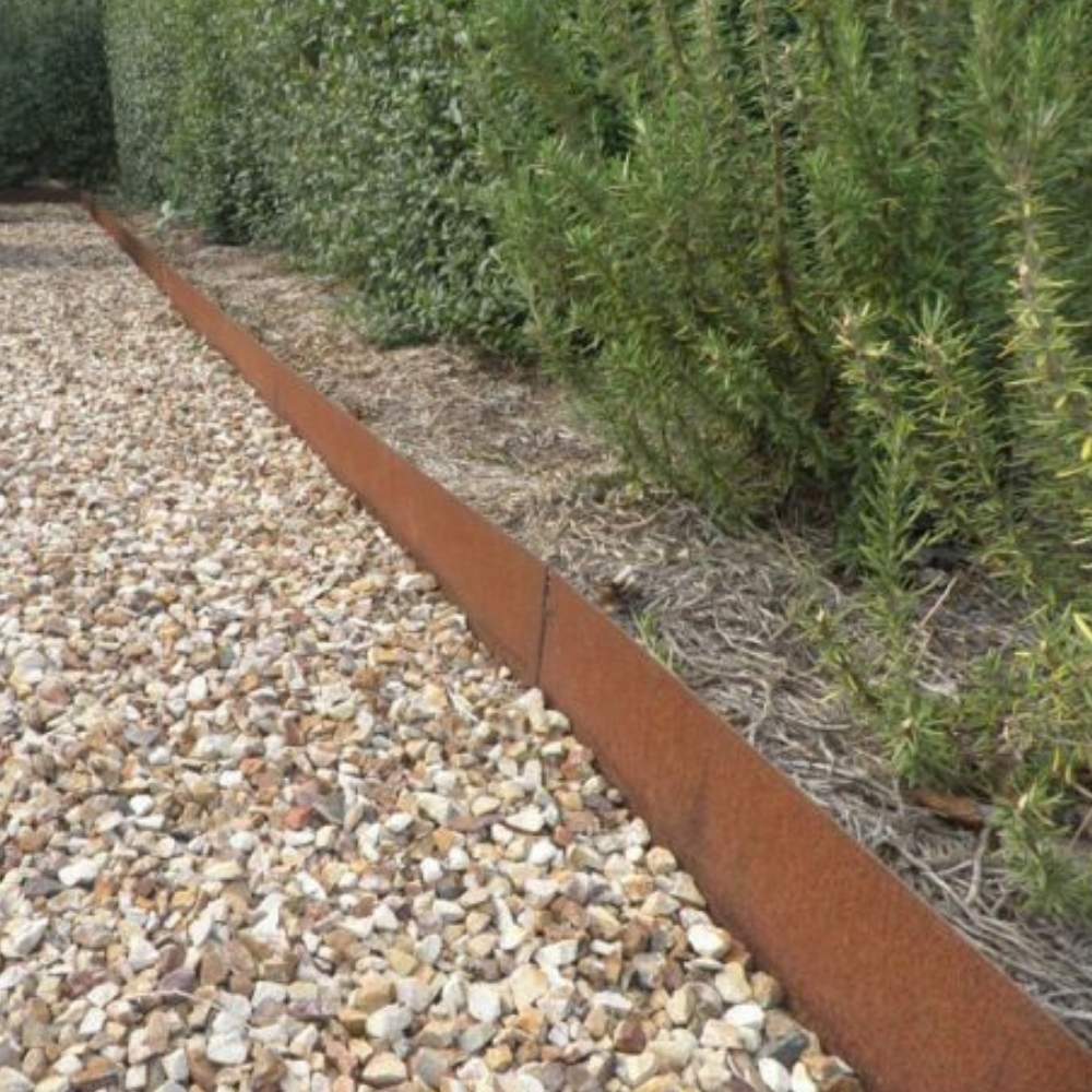 Corten Steel Garden Edge 100 mm (per metre): image 7